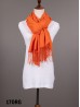 Solid Color Shawl Scarf W/ Tassels